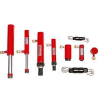Kit d'outils de réparation de carrosserie automobile Porta Power Split Hydraulic Jack, vérin de séparation en acier pour redressage de châssis de voiture 1-10T
