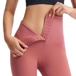 Vêtements de sport de compression anti-cellulite fabriqués par le fabricant, contrôle du ventre, taille de sport, pantalon respirant, leggings de yoga pour femmes - Product Image 4