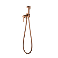 Robinet de bidet design contemporain, eau chaude et froide, fixation murale, douchette à main Shattaf