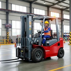 מלגזה דיזל 3 טון 3.5 טון 4500 ק\"ג מלגזה כבדה לתעשייה לטיפול בחומרים במחסן - Product Image 1