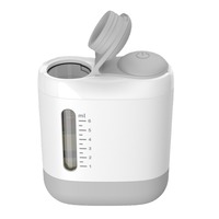 Vente en gros, réservoir d'eau séparé, peigne électrique pour le cuir chevelu, brosse Ems, applicateur d'huile capillaire, masseur de cuir chevelu