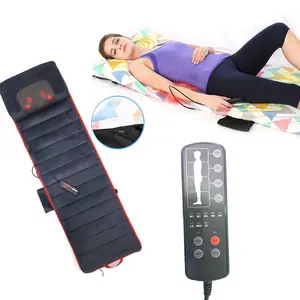 Oem Odm <span class=keywords><strong>Hot</strong></span> Sale Body <span class=keywords><strong>Massage</strong></span> Mat Vibrerende Shiatsu Elektrische <span class=keywords><strong>Massage</strong></span> Matras Met Warmte - Product Image 1