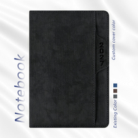 Carnet A5 personnalisé en cuir à reliure à spirale, couverture rigide, pour bureau, promotionnel, cadeau d'entreprise