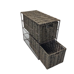 Wholesale High Quality Nylon Storage Plastic Basket Stackable Kitchen Basket