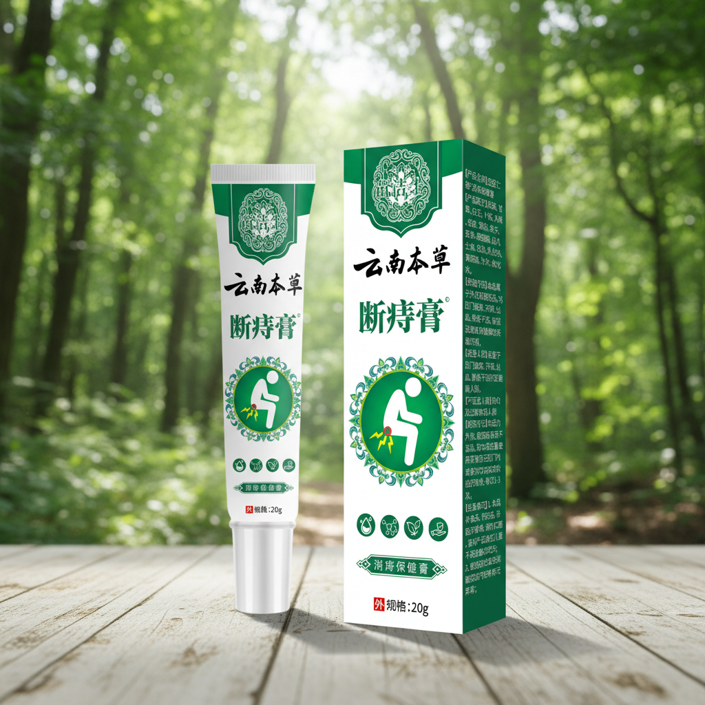 Yunnan Herbal Hemorrhoid Ointment for Postoperative Repair of Hemorrhoids, Promoting Healing and Relieving Edema and Pain