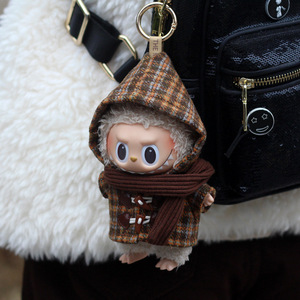 Labyrinth <b>Doll</b> Clothes Hooded Horn Coat With Scarf For 8 13 Years Unisex Vinyl <b>Doll</b> Outfit Zhejiang Made - Product Image 4