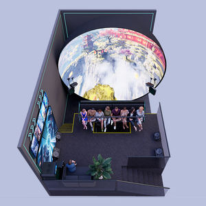 Parc d'attractions Arcade <span class=keywords><strong>Jurassic</strong></span> World 3D Ride Naked-Eye 5D VR Dome Theatre Flying Cinema - Product Image 4