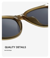 Nuevas Gafas de Sol de Moda para Exteriores con Lentes de Propionato TR 90 de Lujo, Ajuste Cómodo, Protección UV 400 y Bloqueo de Luz Azul