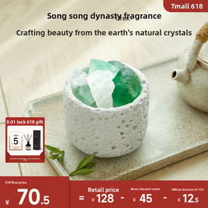 Diffuseur de parfum en verre artisanal écologique à base de roseaux, thé de pluie de montagne froide de la <span class=keywords><strong>dynastie</strong></span> Song, ornement exquis, longue durée, <span class=keywords><strong>2</strong></span> mois - Product Image 4