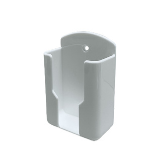 Boîte de rangement de bureau pour télécommande, organisateur multifonctionnel en plastique à usage général avec deux compartiments - Product Image 5