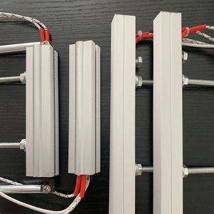 Hệ thống sưởi nhôm khối và que ba-side bao bì đóng hộp máy nhỏ túi nhựa cạnh niêm phong máy - Product Image 2