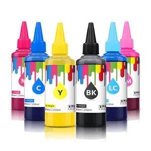 Supercolor 100ML inchiostro per trasferimento a sublimazione colorante per etichette Private per Epson tutte le stampanti Desktop kit di ricarica per inchiostro