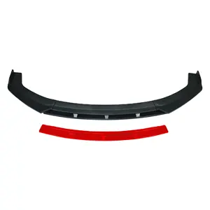Honghang Manufacture Auto Spare Parts Body Protecter, New Style Car Universal Front Bumper Lip Splitter For All Car Type J