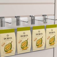 Onglets de suspension auto-adhésifs en plastique Euro Hole Clear J Hook Retail Display Heavy Duty Sticky Merchandise Supermarket Fold up Slot