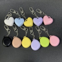 Vente en gros de contenants compacts en plastique de 0,4 g, forme mignonne, miroir, boîte à blush rose, emballage cosmétique, outil de maquillage, usage industriel