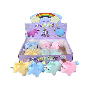 Cute Colorful Relaxing <b>Unicorn</b> Squeeze Stress-Relief Soft Ball Toy High-Quality Slow Rebound Toys <b>Gift</b> for Children <b>Adults</b> Toys - Product Image 5
