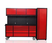 Chariot à outils robuste en acier inoxydable SS430 de 72 pouces, anti-humidité, à toucher frais, idéal pour garage et atelier – Meilleures ventes