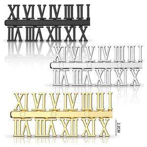 Targa delle parti dell'<span class=keywords><strong>orologio</strong></span> <span class=keywords><strong>da</strong></span> <span class=keywords><strong>parete</strong></span> fai <span class=keywords><strong>da</strong></span> te con <span class=keywords><strong>numeri</strong></span> di <span class=keywords><strong>orologio</strong></span> in oro, argento, nero e nero - Product Image 6