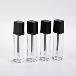 <span class=keywords><strong>2021</strong></span> nuevo diseño cosmético vacío de 5ml elegante negro mate tubo de brillo de labios - Product Image 2