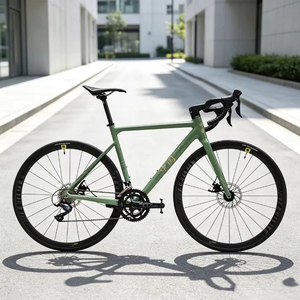 Bicicleta de Carretera de Aluminio FLM ZXUPS-Lt de 18 Velocidades, 700C, Eje Pasante, Frenos de Disco Mecánicos Hidráulicos, Bicicleta de Carreras, para Desplazamientos Diarios - Product Image 1