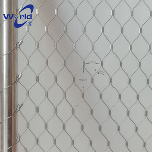 ตาข่ายลวดสแตนเลส304ตาข่ายเชือกลวดตาข่ายสแตนเลสตาข่ายป้องกันความสูงตาข่ายตกแต่งโลหะ - Product Image 5