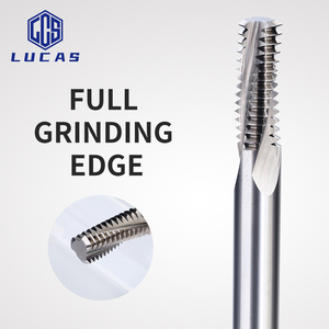 Hrc60 đa chức năng Carbide Tungsten thép đầy đủ răng chủ đề phay Cutter rắn Carbide chủ đề End Mill - Product Image 6