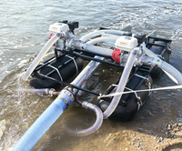 Drague à or portable à aspiration haute efficacité pour la récupération de l'or et le dragage de sable pour l'exploitation minière fluviale
