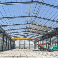 Bâtiment d'entrepôt et d'atelier à vendre, structure en acier personnalisée, structure métallique pour construire l'entrepôt