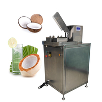 Automatische Grüne-Kokosnuss-Schneidemaschine mit Halbierer Frische-Kokosnuss-Schneidemaschine Günstiger Preis