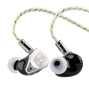 Auriculares intrauditivos con cable SIMGOT EM10 1DD 8BA 1PZT Hi-Fi con respuesta de frecuencia de 8Hz-40kHz, impedancia de 41.6 y cable Litz - Product Image 1