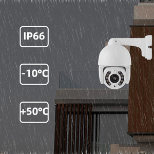 YGHT 5.0MP <span class=keywords><strong>PTZ</strong></span>-Metall kamera mit 10-fachem optischen Zoom, humanoider Verfolgung und Fahrzeug erkennung, 60M IR-Nachtsicht, Zwei-Wege-Audio - Product Image 5