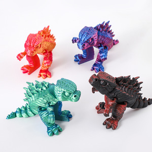 โมเดลของเล่นมอนสเตอร์กล้ามเนื้อพิมพ์ 3 มิติ ของตกแต่งโต๊ะทำงาน ของขวัญสำหรับเด็ก - Product Image 2