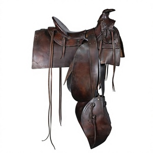 Selle de course anglaise en cuir véritable BS International NA94, avec arceau en bois durable, unisexe, fabriquée dans l'Uttar Pradesh, quincaillerie SUS304 - Product Image 2