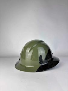 خوذة ألياف الكربون HBC ANSI Z89.1 من النوع 1 الفئة C عالية القوة خفيفة الوزن للسلامة الصناعية والبناء - Product Image 5