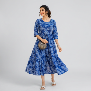Women's Printed <b>Summer</b> <b>Dress</b> Floral <b>Boho</b> Holiday Outfit for Beach Travel Casual Days and Weekend Events - Product Image 1