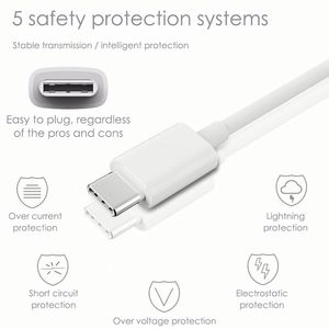 Factory Price 1M 3ft <b>Type</b>-<b>c</b> <b>Cable</b> Fast <b>Charging</b> Tipo <b>Type</b> Usb <b>c</b> Charger <b>Cable</b> for IP Mobile Phone Date <b>Cable</b> with Box Packaging - Product Image 4