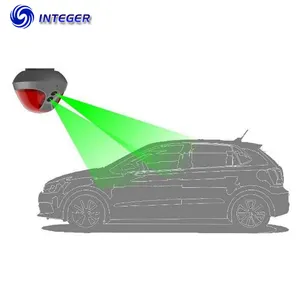 Front Installeren Ultrasone Sensor Parking Guidance System Voor Parkeerplaats