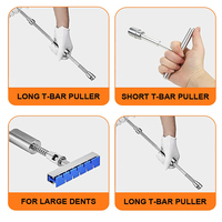 Kit de réparation de bosses de voiture sans peinture, extracteur de bosses pour OLIVER, compatible avec les voitures, forme en T, Chine continentale