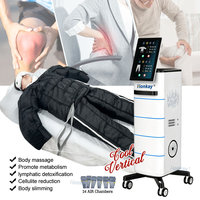 Appareil de pressothérapie à 24 chambres d'air pour drainage lymphatique, détoxification corporelle, amincissement et massage des bras et des jambes