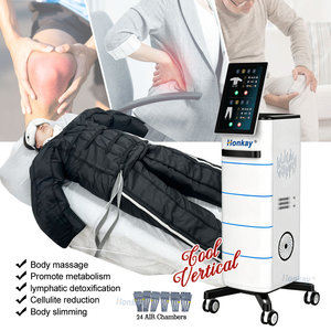 Máquina de Presoterapia de 24 Cámaras de Aire para Drenaje Linfático, Desintoxicación Corporal, Adelgazamiento, Masaje de Brazos <span class=keywords><strong>y</strong></span> <span class=keywords><strong>Piernas</strong></span> - Product Image 1