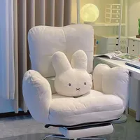 Peluche Miffy aux yeux noirs, adorable poupée, coussin de lit Kawaii, coussin de canapé doux et confortable, cadeau pour fille et garçon