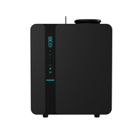 Diffuseur d'huiles essentielles électrique à grande diffusion de brume TW-LI01 en métal, boutons tactiles, affichage LED, ultrasonique, pour hôtel
