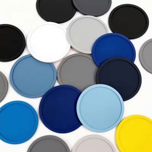 Coaster Coffee Drink Non-Slip Heat Resistant <b>Silicone</b> <b>Mat</b> Customized PVC Rubber Coaster - Product Image 2