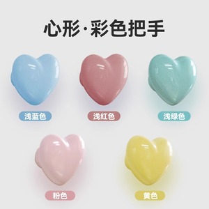 <b>Ceramic</b> Round Furniture Handles For Dresser <b>Drawer</b> Door Modern Durable <b>Knobs</b> - Product Image 5