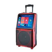Pantalla Táctil Android 11 de Alta Resolución, 1+32G, Altavoces LCD para TV, Woofer de 10 Pulgadas, Pantalla Integrada de 14.1 Pulgadas con Altavoces