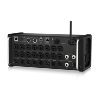 Console de mixage numérique XR18 18 canaux avec Bluetooth/USB, construction en plastique et métal, utilisation en studio et DJ, enregistrement multi-pistes