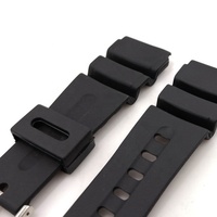 Bracelet de montre de sport en plastique noir pour hommes remplacement original 18 20 22 mm bracelet de montre gshock