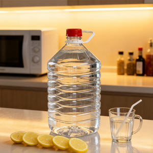 2L 4L 6L 10L Praça Food-Grade HDPE Screw Cap Garrafas plásticas seladas para Milk Suco Açúcar Vinagre Óleo Molho de Soja - Product Image 3