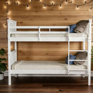 3 In1 Modern White <b>Slide</b> Safety Fence Convertible <b>Single</b> Children Sleeping Wooden Toddler <b>Bed</b> Kids Bunk <b>Beds</b> - Product Image 2