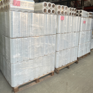 Film étirable PE de haute qualité 3kg 500mm 23mic 300m Haute extensibilité pour l'emballage et le conditionnement des bagages aéroportuaires - Product Image 5